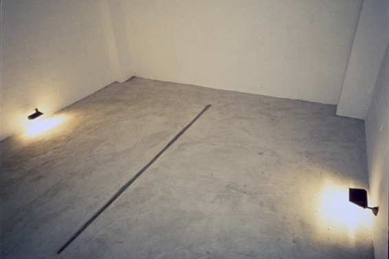 Gallery Trough, Clove Gallery, London, 1991