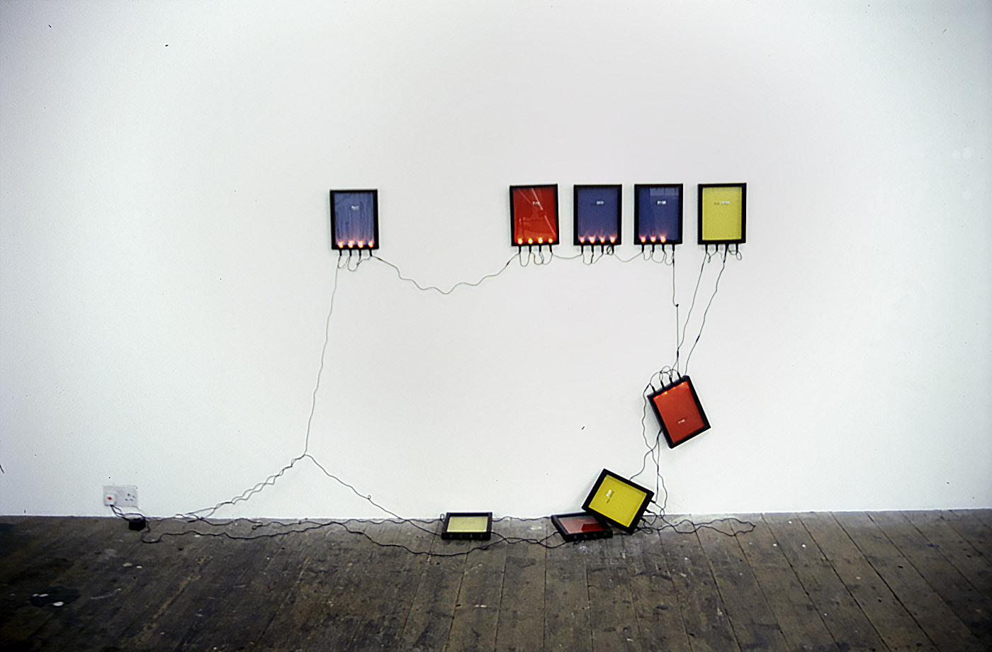 The Way Things Don't — installation detail